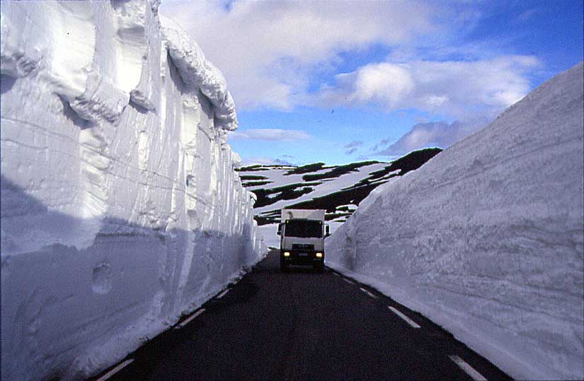 N206 Passstra�e nach Aurlandsvangen