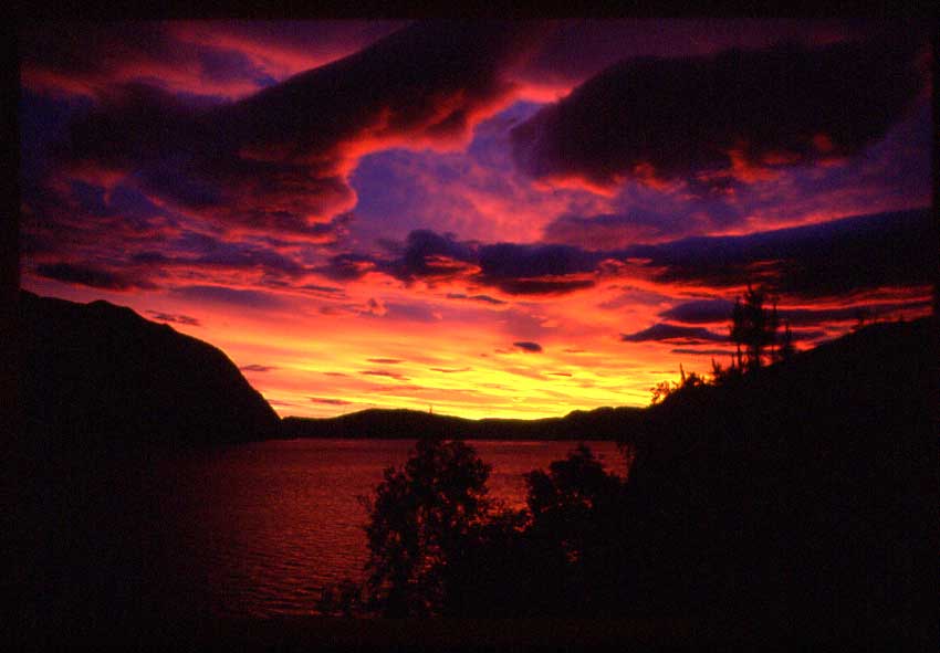 N339 Sonnenuntergang bei Stordal