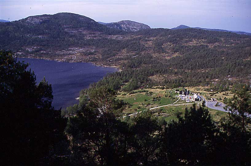 N45 Anstieg zum Prekestolen